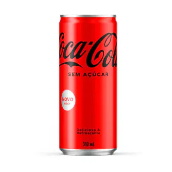 Coca cola sem açúcar 310ml